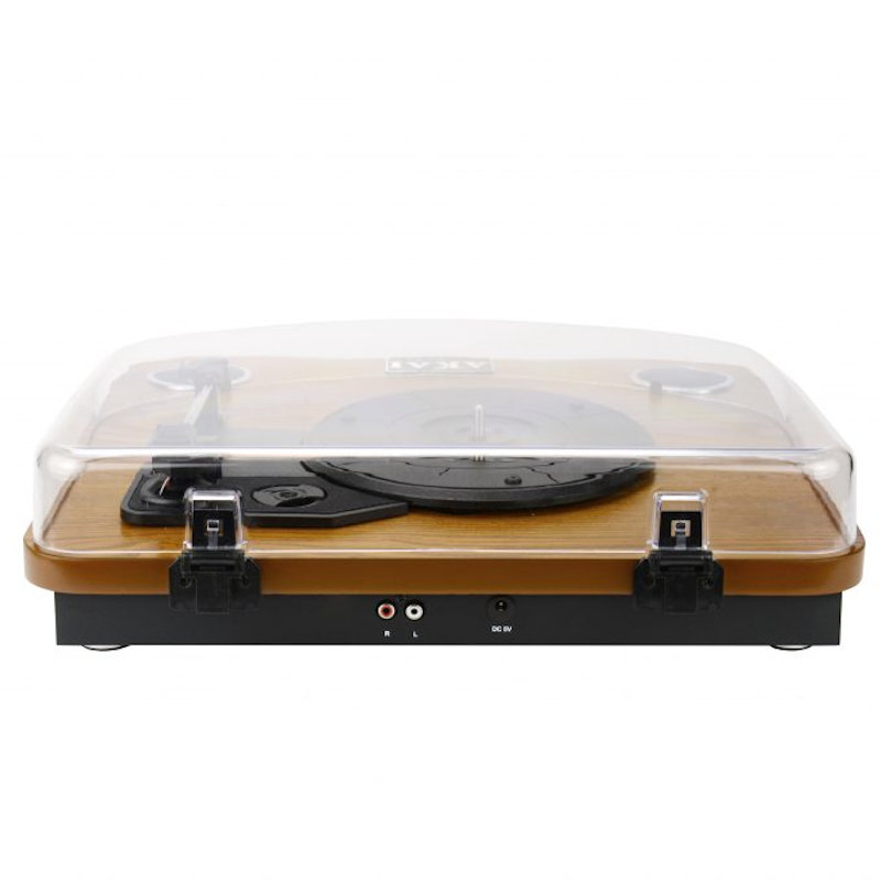 Akai ATT-11BTN Ξύλινο πικάπ με Bluetooth IN / OUT, ενσωματωμένα ηχεία, USB και κάρτα SD για εγγραφή / αναπαραγωγή Akai ATT-11BTN Ξύλινο πικάπ με Bluetooth IN / OUT, ενσωματωμένα ηχεία, USB και κάρτα SD για εγγραφή / αναπαραγωγή
